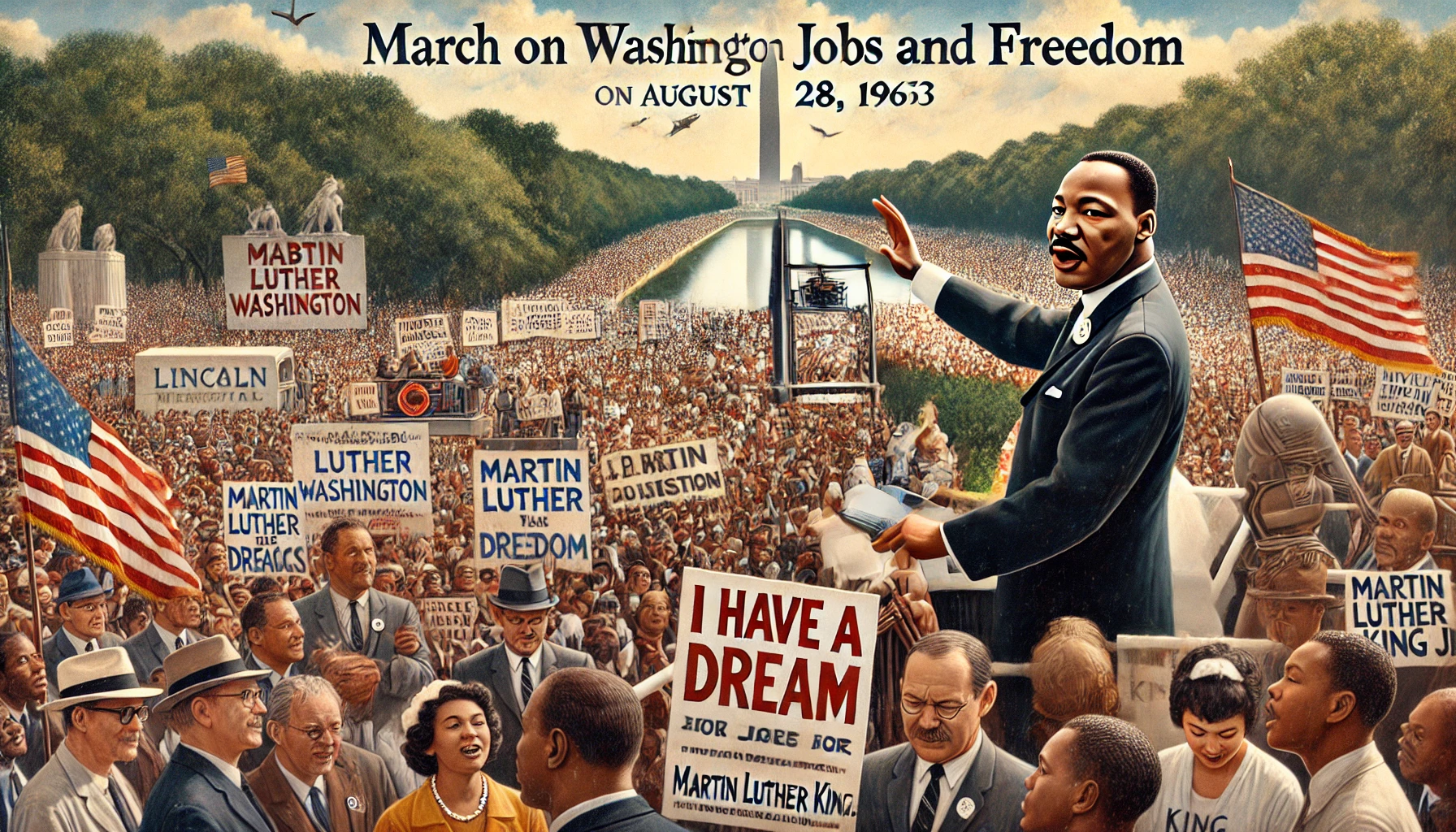 The March on Washington for Jobs and Freedom (August 28, 1963): A Historical Milestone