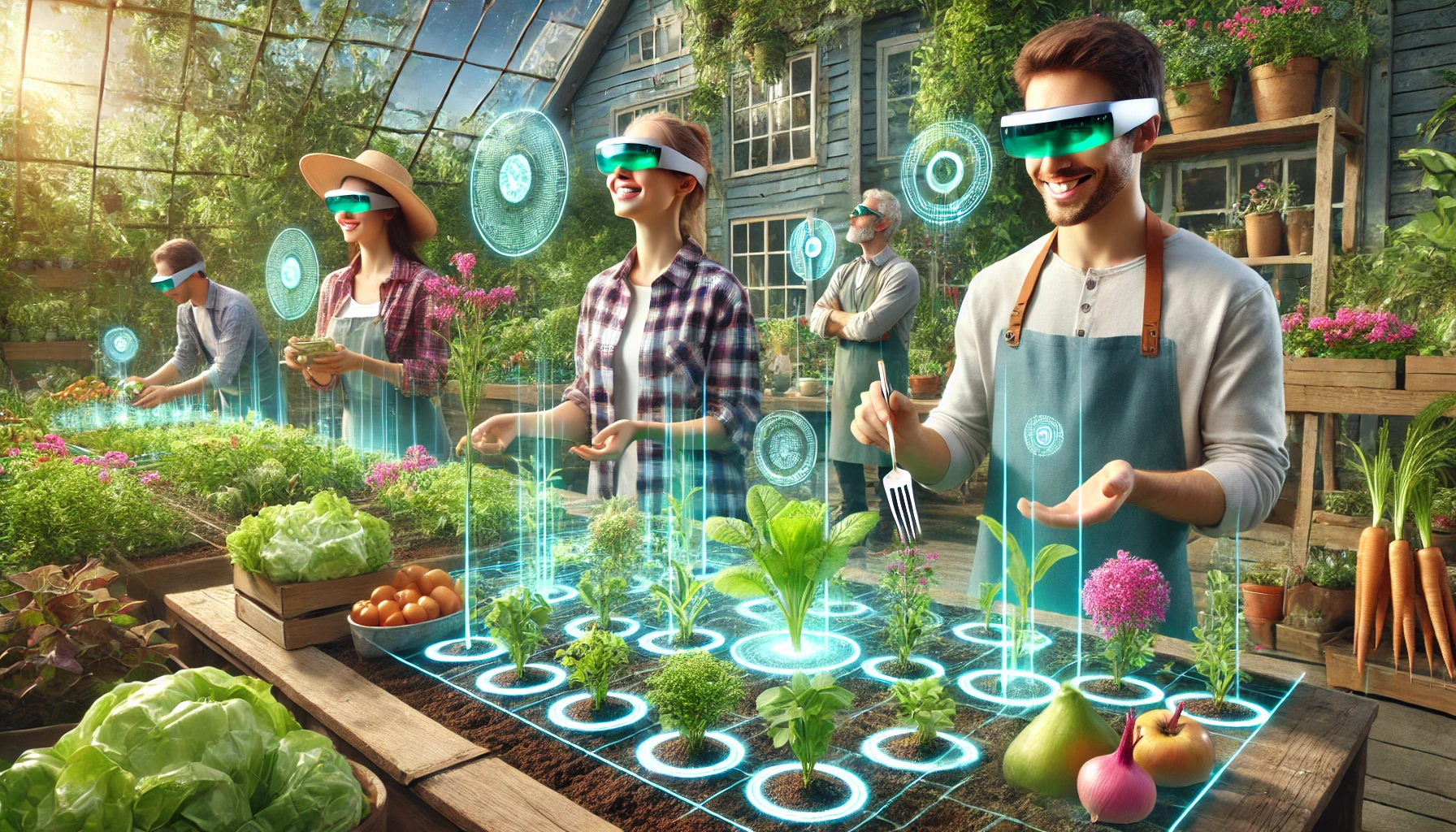 Holographic Community Gardens