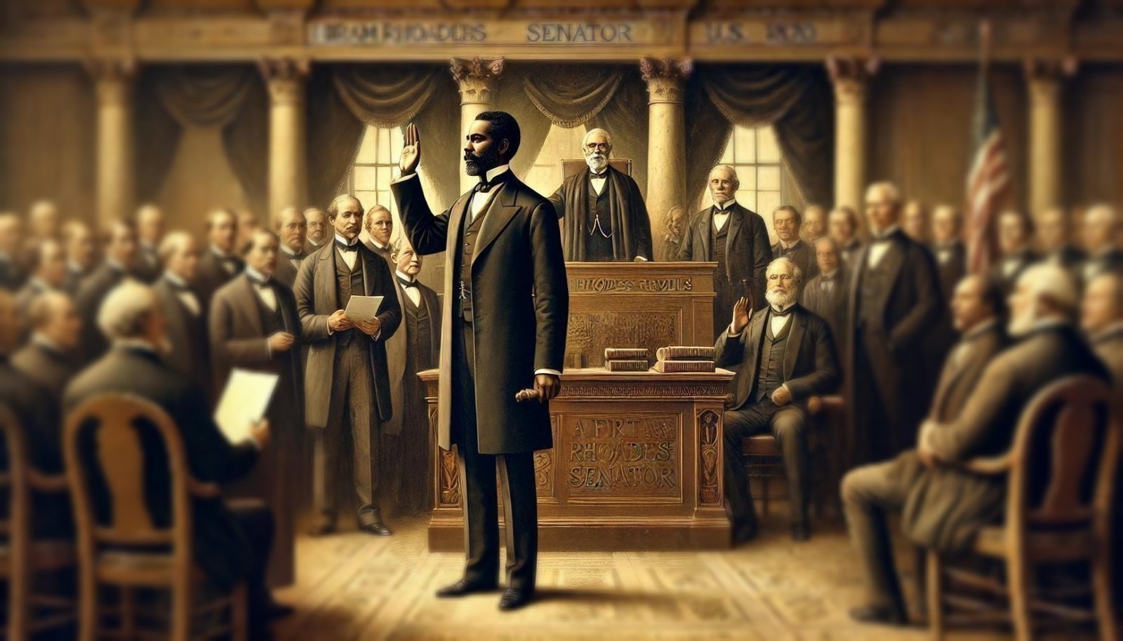 First African American Senator (February 25, 1870)