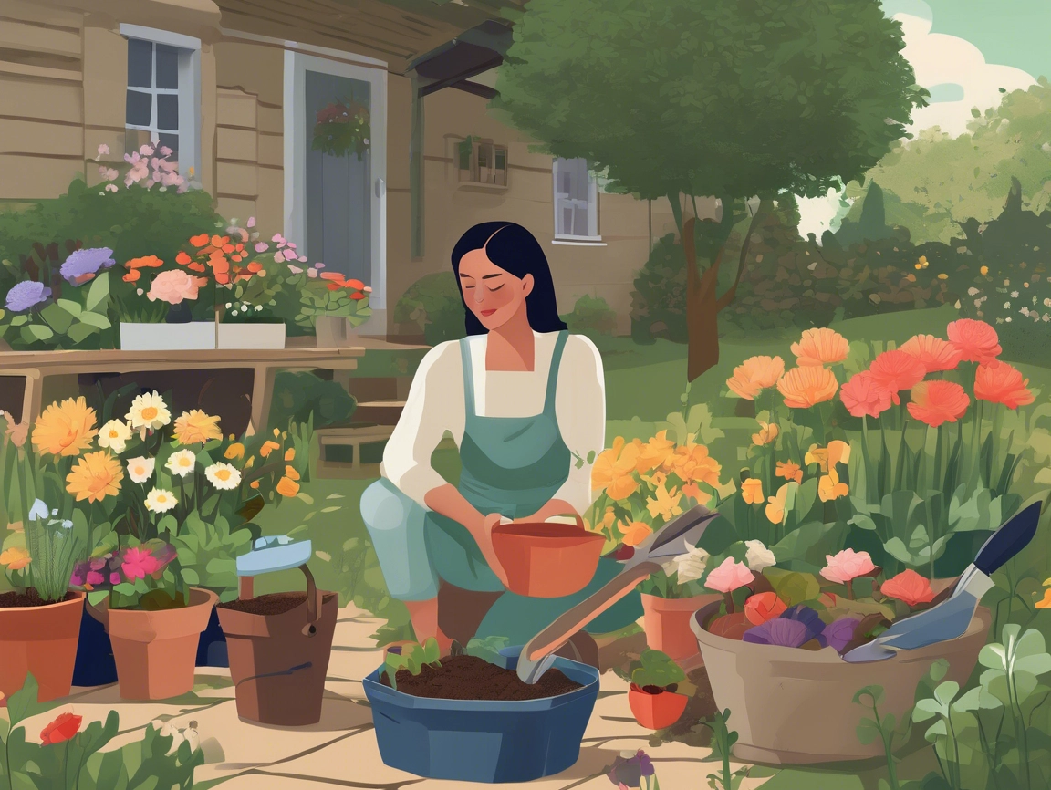 🌼 May Post: Garden Therapy—How to Plant Peace One Flower at a Time