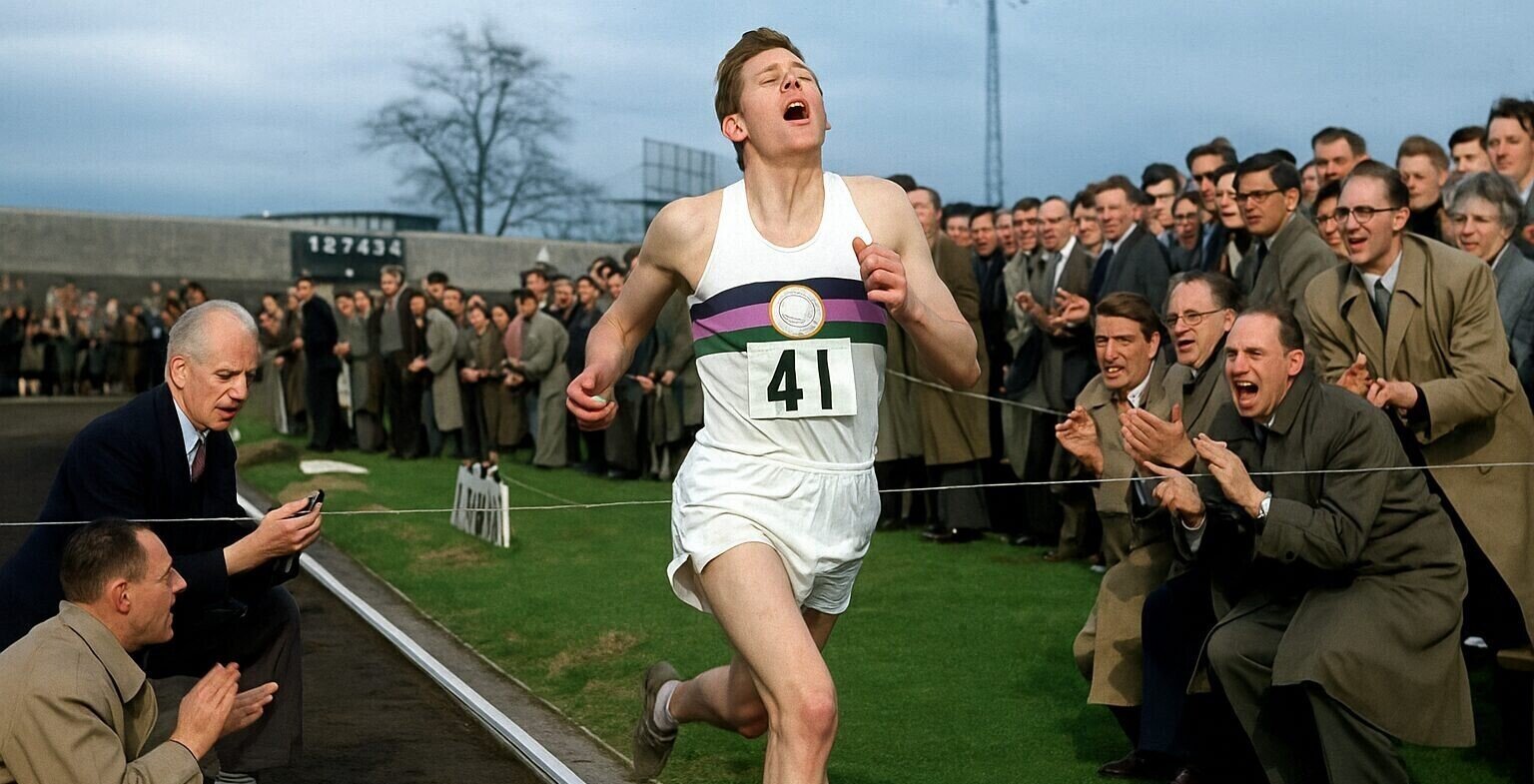 Roger Bannister Breaks the Four-Minute Mile – May 6, 1954